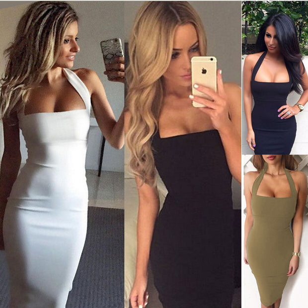 WW | Sexy Halterkleid Für Damen