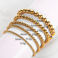 WW | Stahlperle Armband