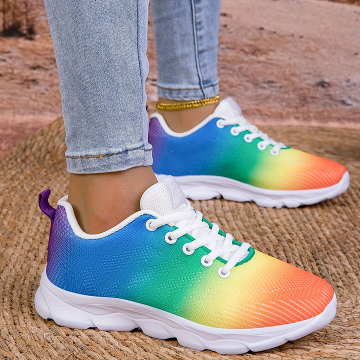 W&W Mode | Atmungsaktive Gestrickte Damensneaker
