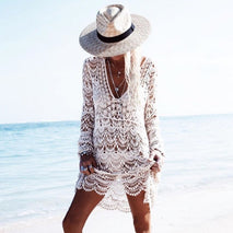 WW | Exklusive Beach Cover-up Bademode Hemd Oberteile up