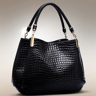 WW | Schultertasche Mit Krokodil Muster