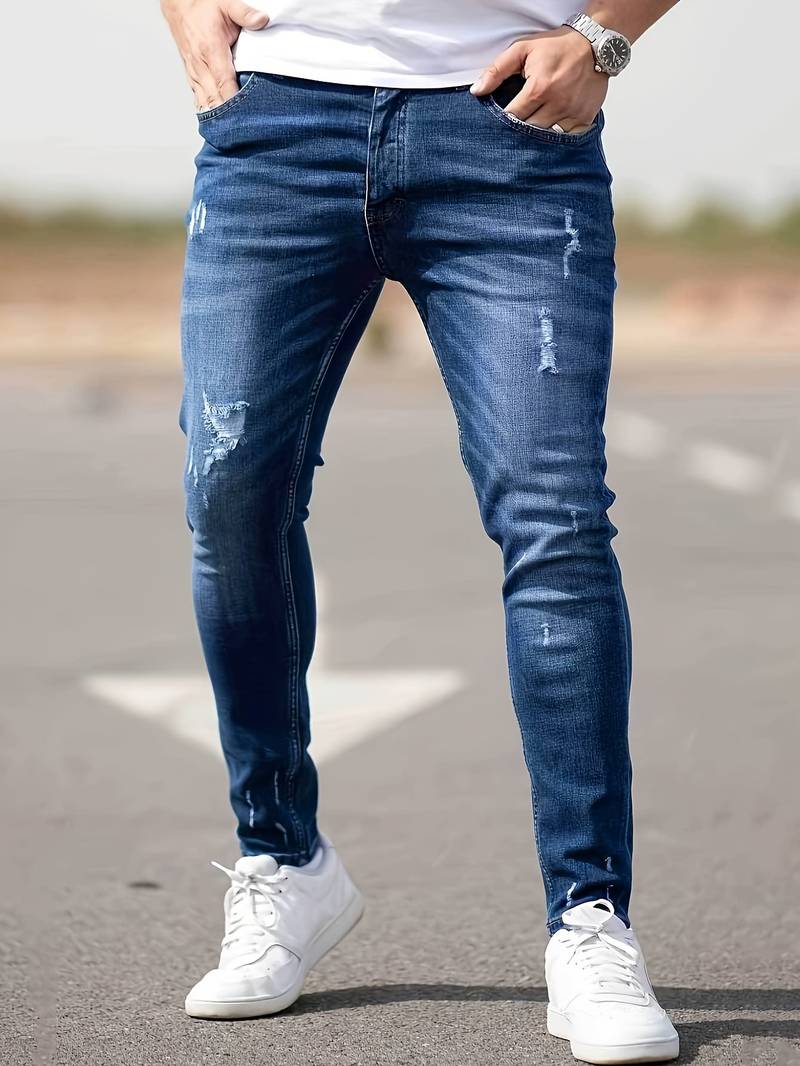 WW | zerrissene jeans für männer