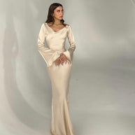 WW | Leichte Maxikleid mit Romantischem Schnitt