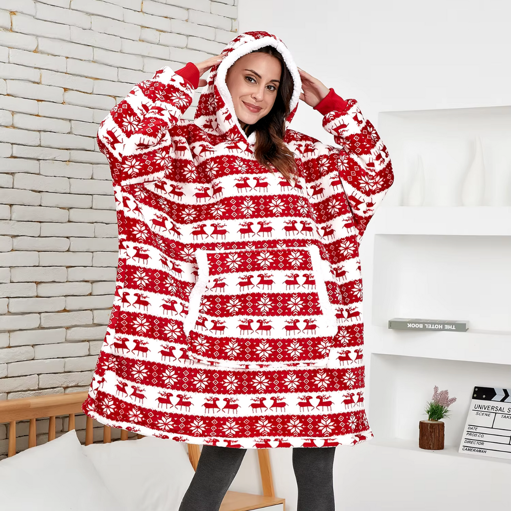 WW | Oversized - Sherpa Fleece, Dänisch und Ideal für das Zuhause