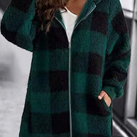 Lässiger Hoodie in Übergröße für Frauen