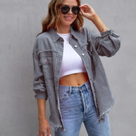 WW | Damenbluse aus Denim