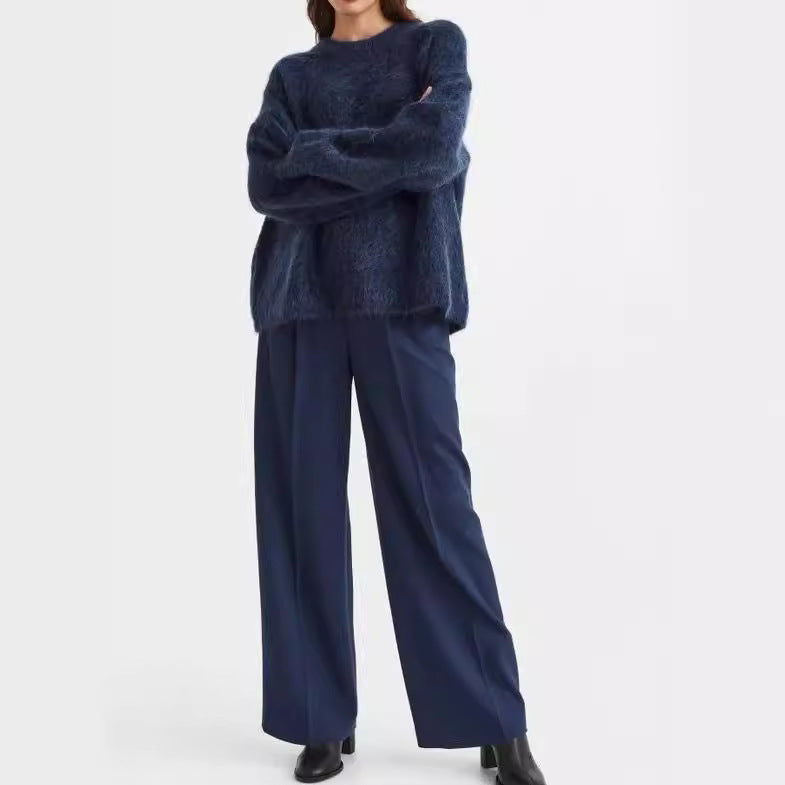 WW | aus Mohair - oversized Damenpullover