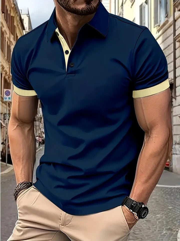 W&W Mode | 3d Poloshirt Mit Kurzem Ärmel Für Herren