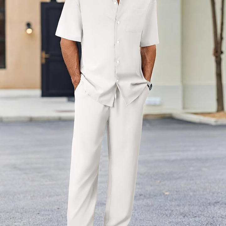 W&W Mode | Sommeroutfitsatz in Einfarbiger Farbe