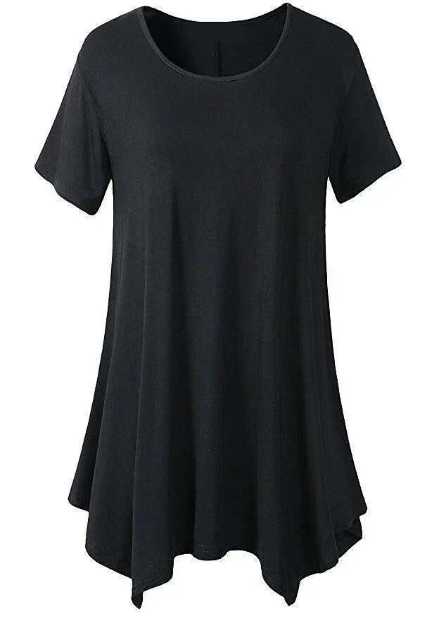 W&W Mode | Sommerliches Loose Fit T-shirt Mit Kurzen Ärmeln