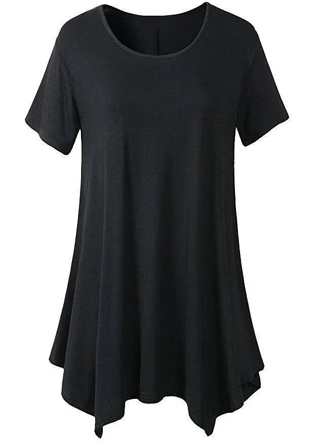 WW | Sommerliches Loose Fit T-shirt Mit Kurzen Ärmeln