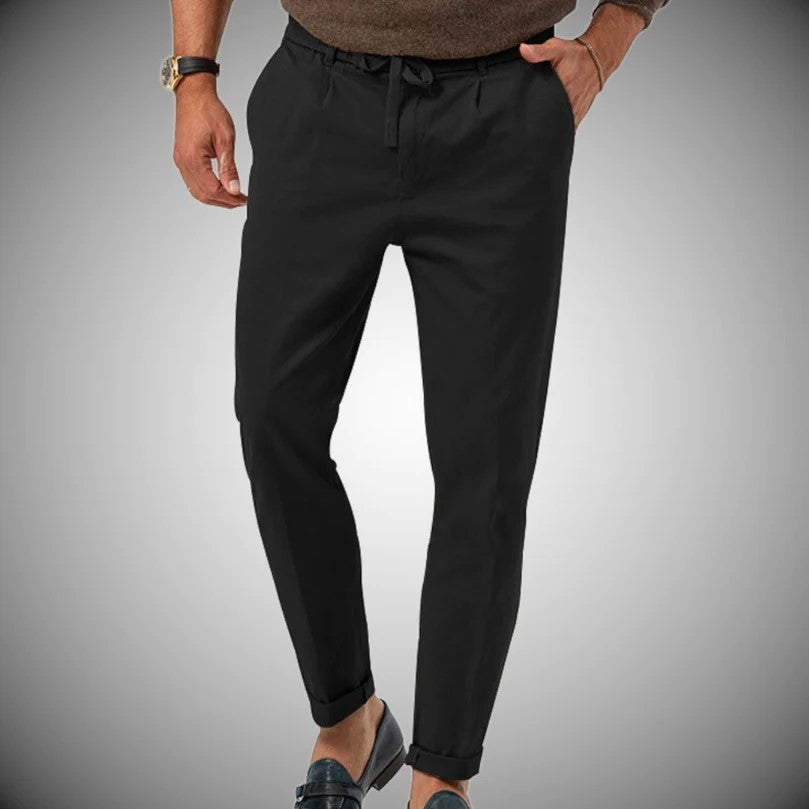 W&W Mode | Slim Fit Leinenhose Für Herren