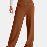 WW | Taille Weite Hose Mit Taschen Elegant Und Komfortabel