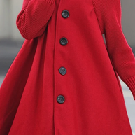 Extra große lange Jacke