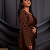 WW | Leichte Maxikleid mit Romantischem Schnitt