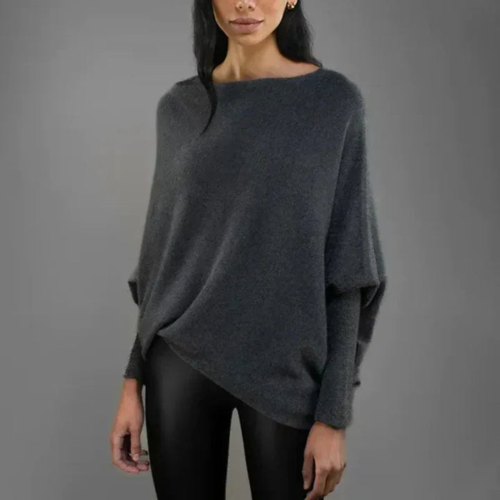 W&W Mode | Luxus Pullover Sweater Mit Offener Hals