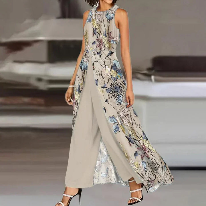 Mühelos elegantes florales zweiteiliges Set im Chic-Stil | W&W Mode