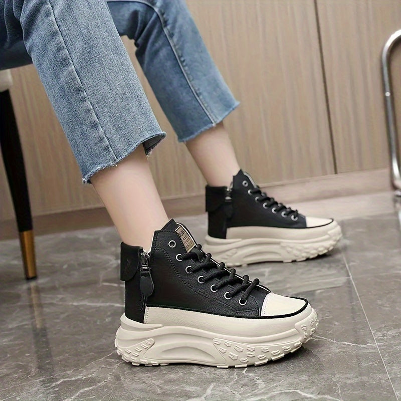 W&W Mode | Moderne Plattform Sneaker für Damen