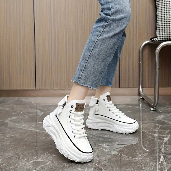 W&W Mode | Moderne Plattform Sneaker für Damen