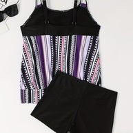 WW | Tankini-Set mit Streifen und Punkten