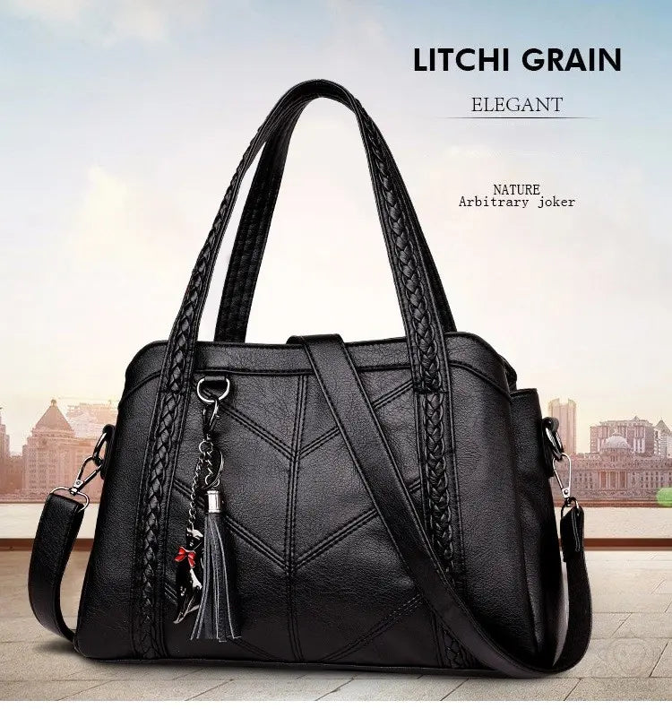 WW | Lederhandtasche Elegant Modisch