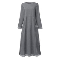 WW | PULLOVER MAXIKLEID
