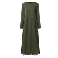WW | PULLOVER MAXIKLEID