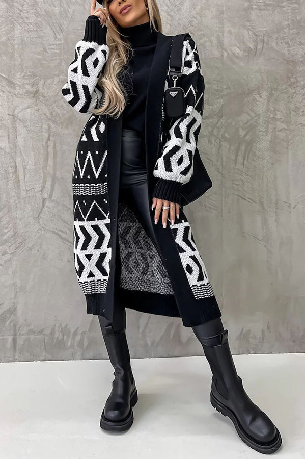 WW | True Warmth Midi Strick Strickpullover