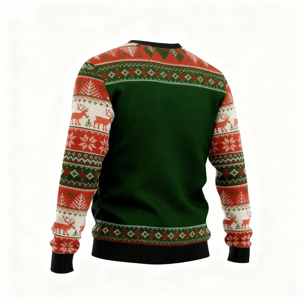 WW | Süßes Skull-Print - Festival der Feiertagsdrucke Hässlicher Pullover