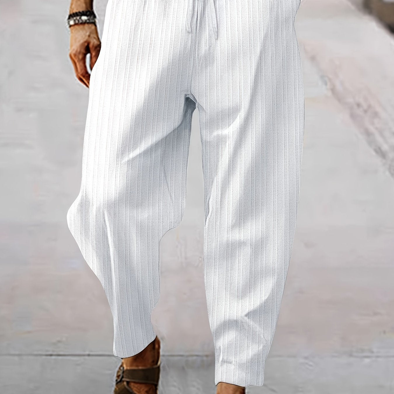 WW | Gestreifte Herren Lässig Sommerhose