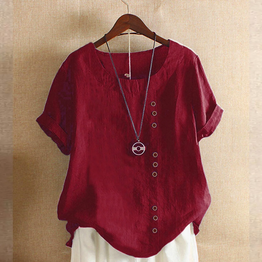 WW | Damen Kurzarm Bluse