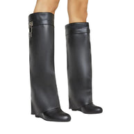 WW | Haifischstiefel aus Leder