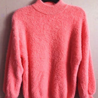 Vintage-Rollkragenpullover