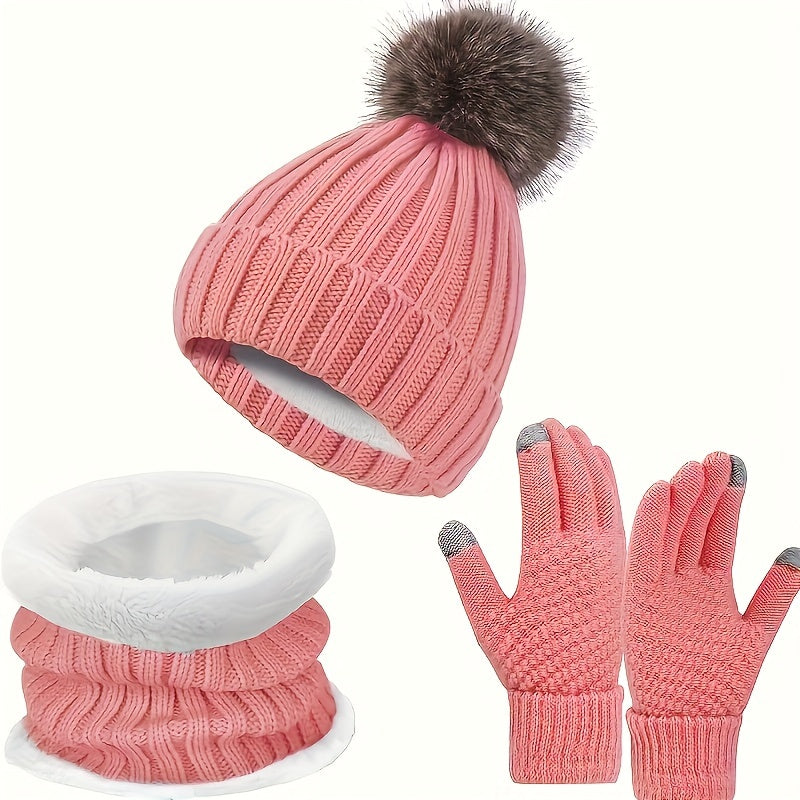 WOLFF | Lässiges Winter Bequemes 3-Teiliges Set für Frauen