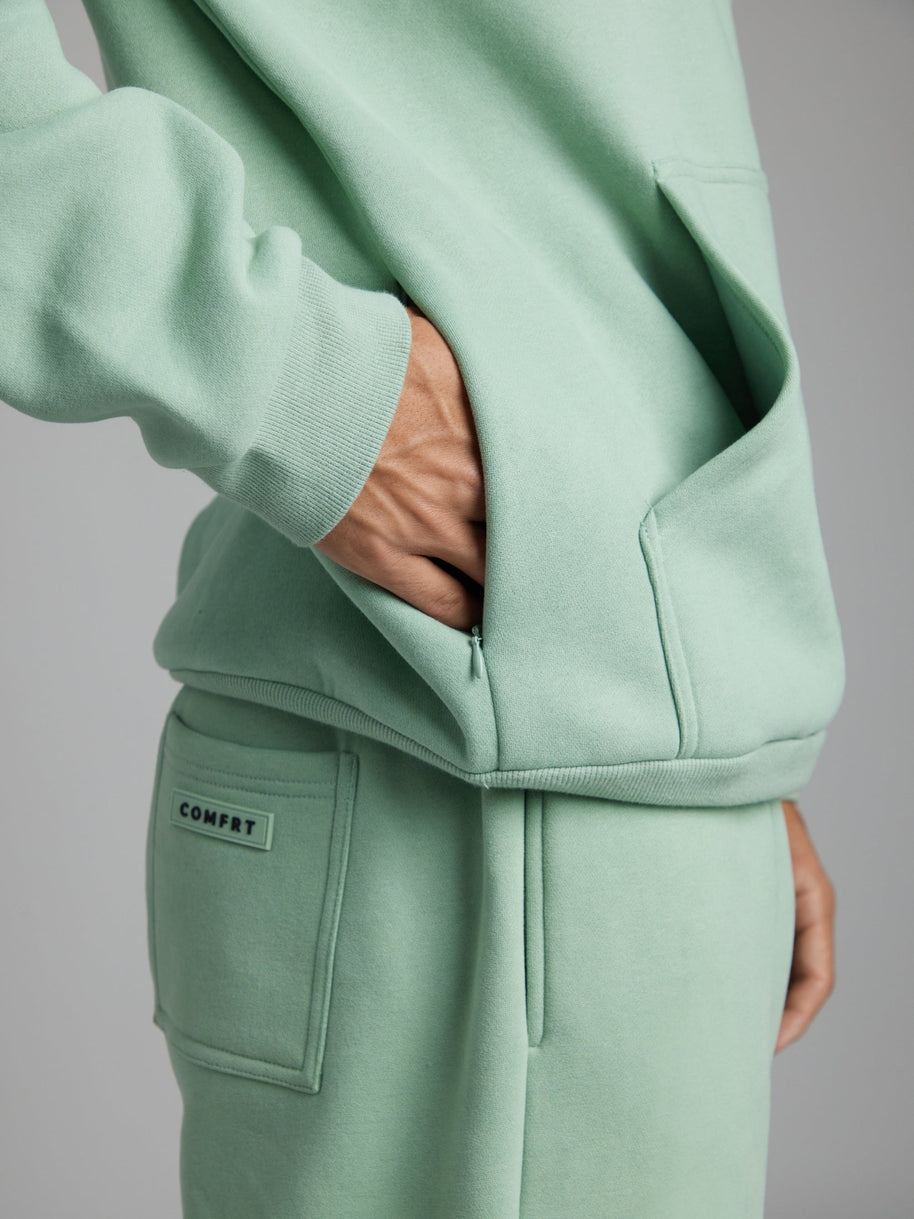 WW | Reise Kapuzenpullover mit Flugzeugmodus-Grafik