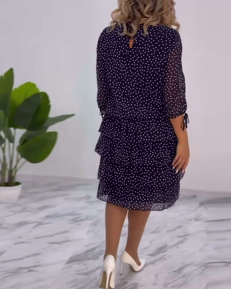 WW | Stilvolles Herbstkleid Mit Eleganz