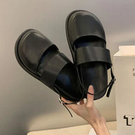 Sandalen mit geteilter Spitze