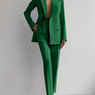 WW | Stilvolles Satz Bestehend Aus Edlem Blazer Und Eleganter Hose