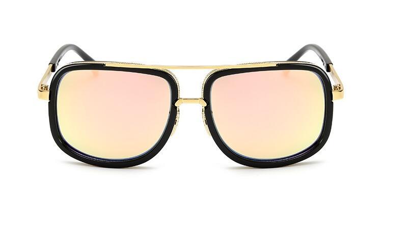 W&W Mode | Luxus Herren Sonnenbrille Mit Quadratischem Rahmen