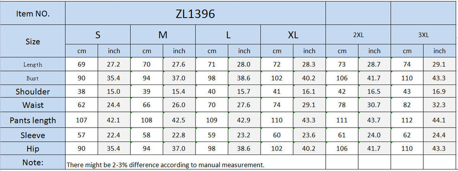 WW | Eleganter Damenanzug Mit Langen Ärmeln Und Hose