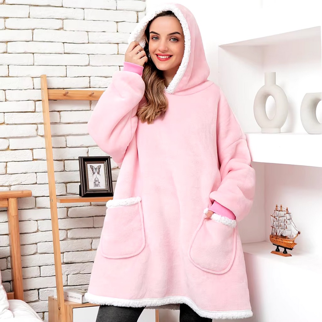WW | Oversized - Sherpa Fleece, Dänisch und Ideal für das Zuhause