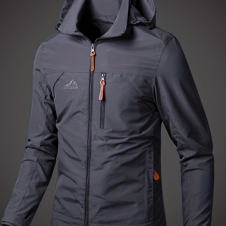 W&W Mode | Wasserabweisende Herren Softshelljacke Mit Kapuze