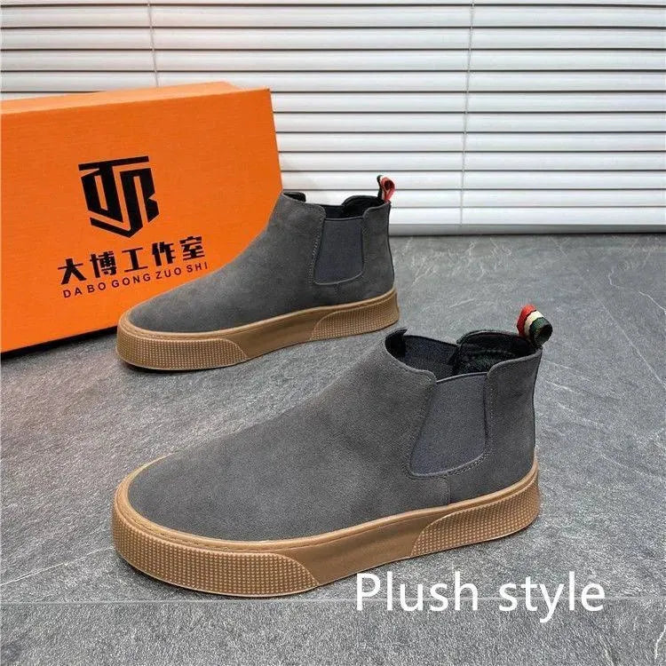 WW | Chelsea Boots Herren aus Samt – Eleganter und lässiger Stil
