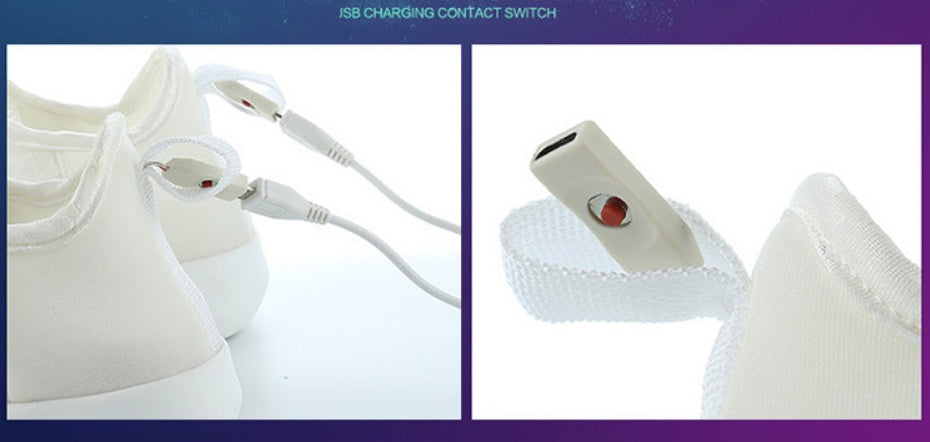 W&W Mode | Leuchtende Sneaker Mit Usb Aufladung