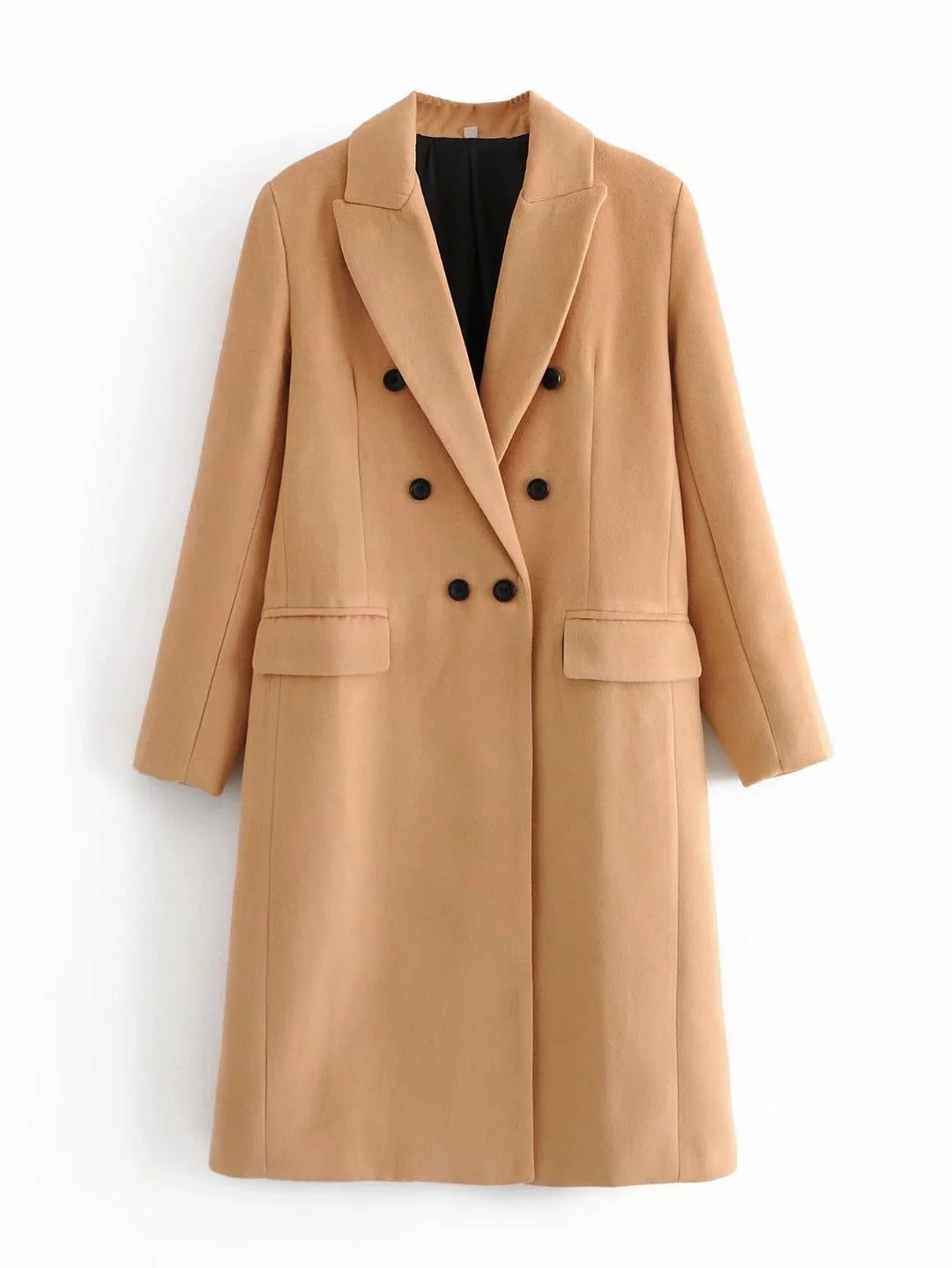W&W Mode | Zweireihige Jacke mit Kapuze