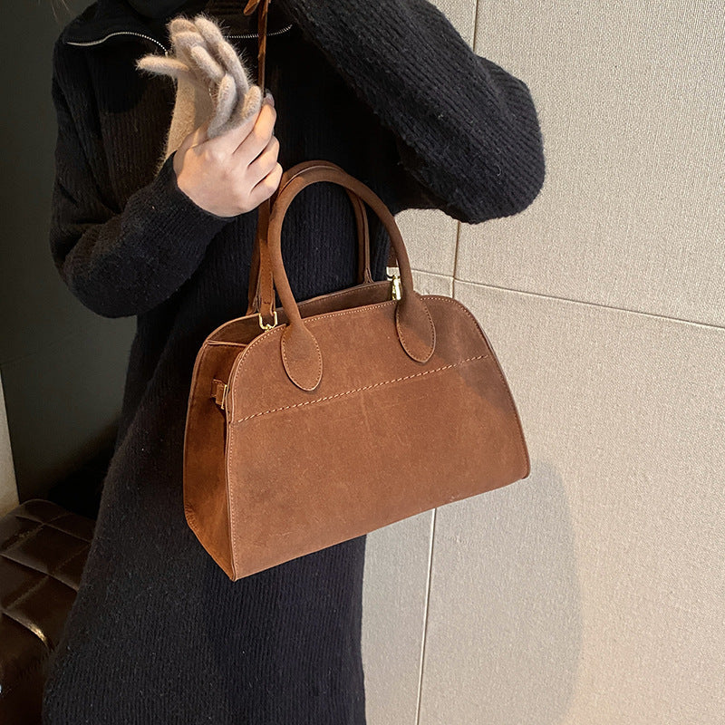 W&W Mode | Velourleder Tote Tasche