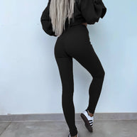 WW | Damenanzug Im Lockeren Stil Mit Langen Ärmeln – Winterset