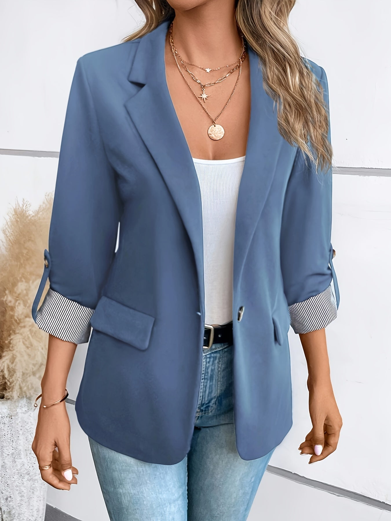WW | Eleganter Business Longblazer mit
