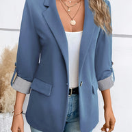 WW | Eleganter Business Longblazer mit