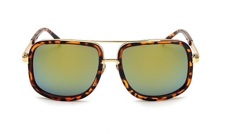 W&W Mode | Luxus Herren Sonnenbrille Mit Quadratischem Rahmen